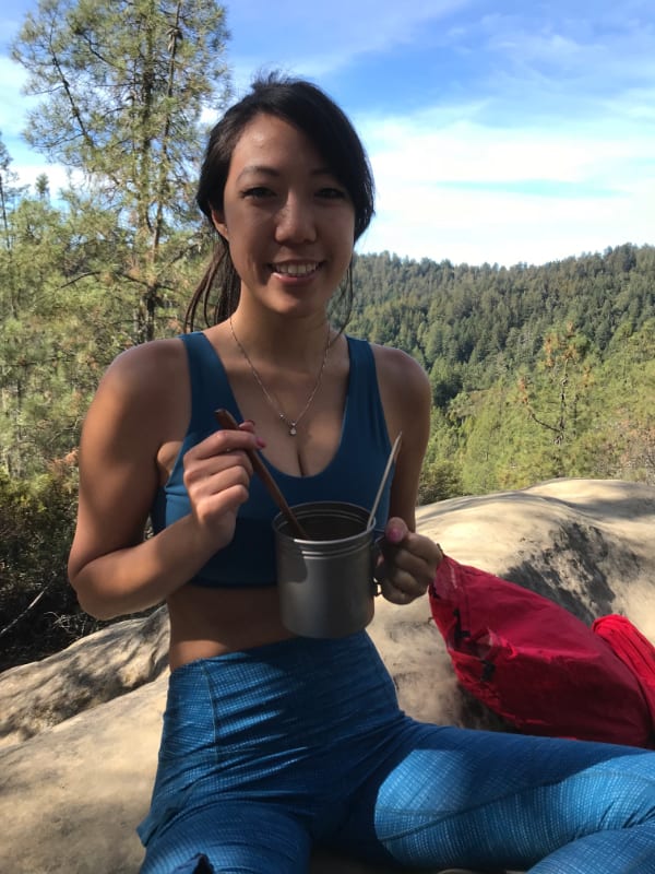 ramen lunch on the trail
