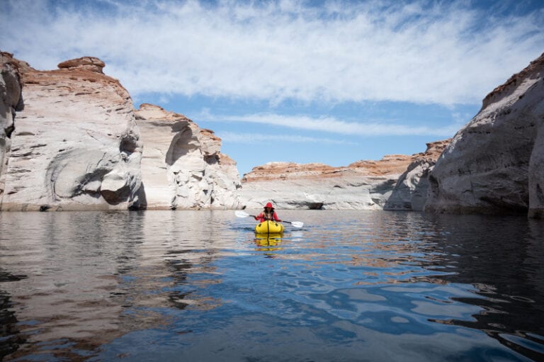 Paddle to Antelope Canyon from Lake Powell in Arizona