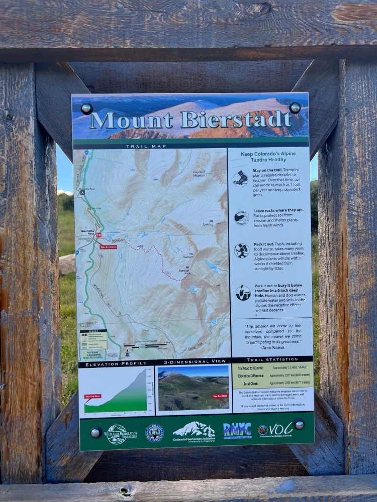 Mount Bierstadt Trailhead