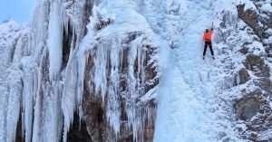 Ice Climbing in Lake City, Colorado