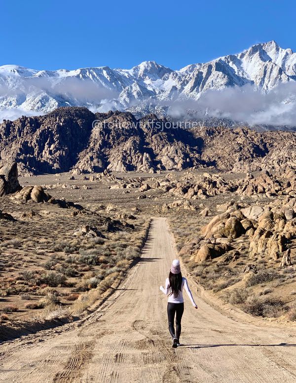 Original photograph of Alabama Hills, California, USA