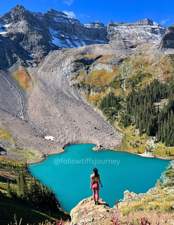 Original photograph of Blue Lakes, Colorado, USA