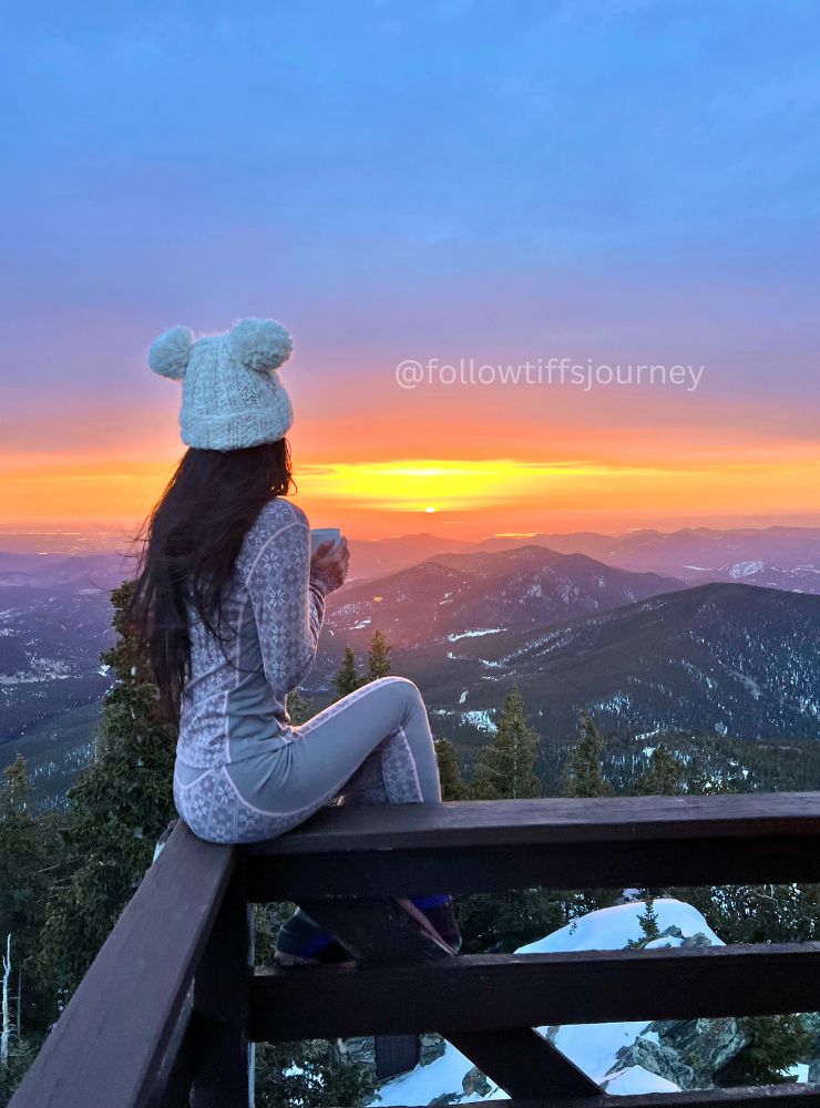 Original photograph of Mestaa’ėhehe Mountain Fire Lookout, Colorado, USA