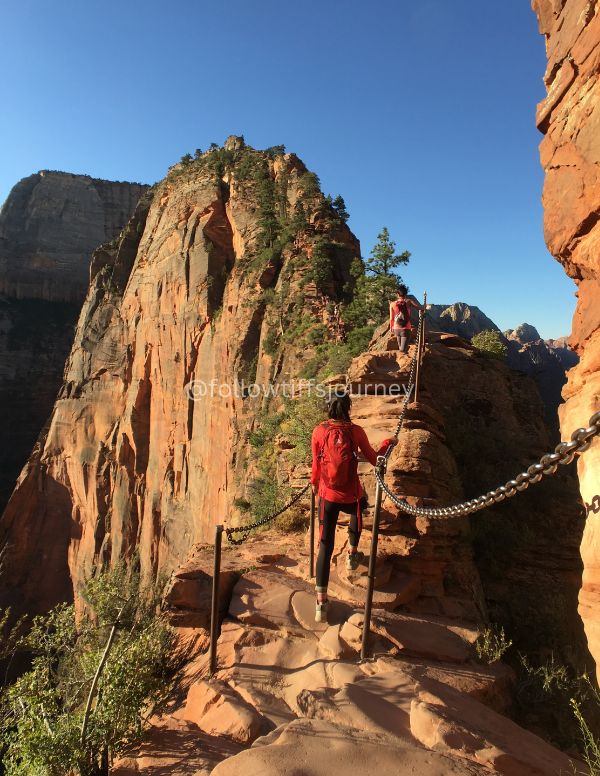 Original photograph of Angels Landing, Zion National Park, Utah