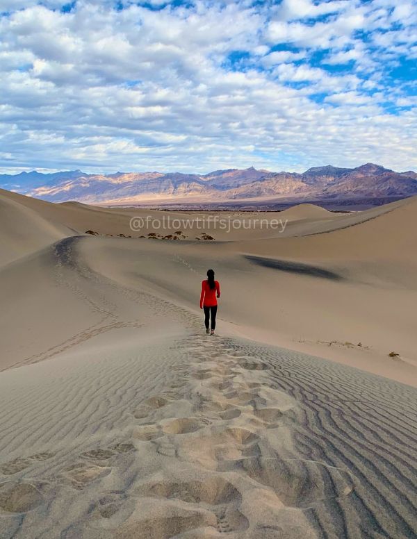 Original photograph of Mesquite Flat Sand Dunes, Death Valley National Park, California