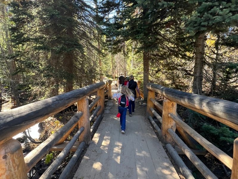 ouzel falls hike colorado