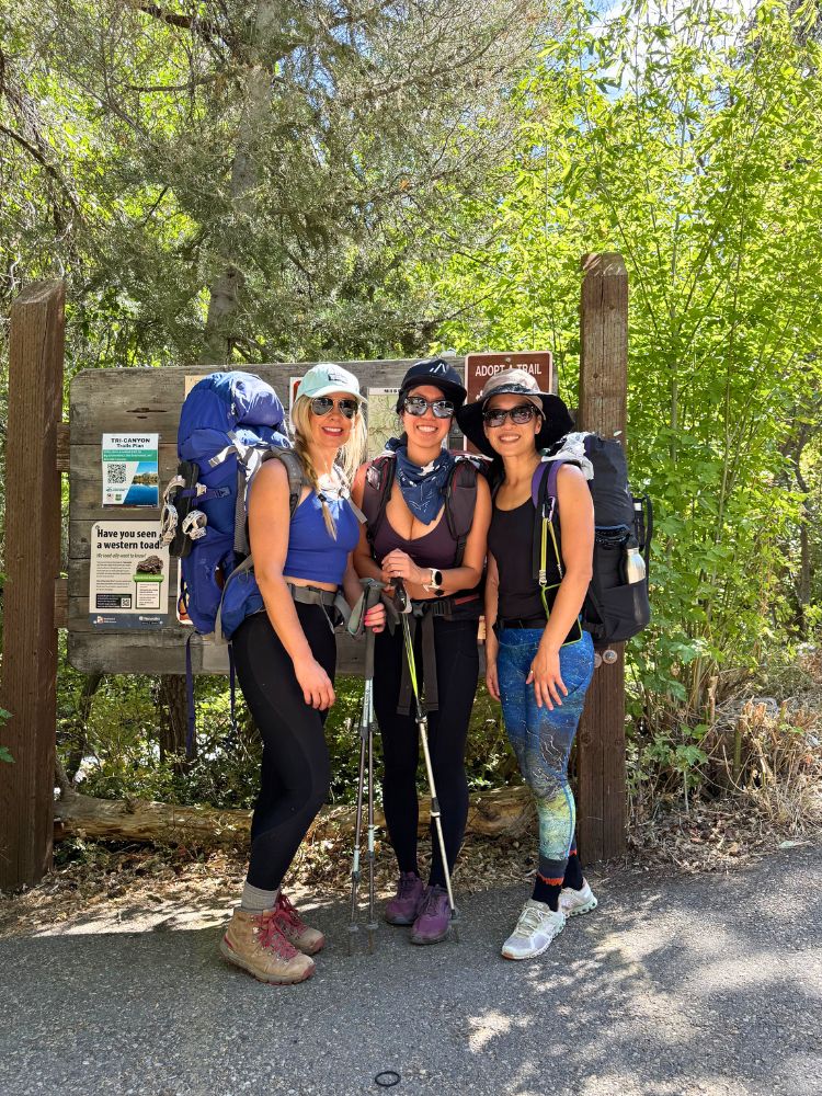 asian hikers