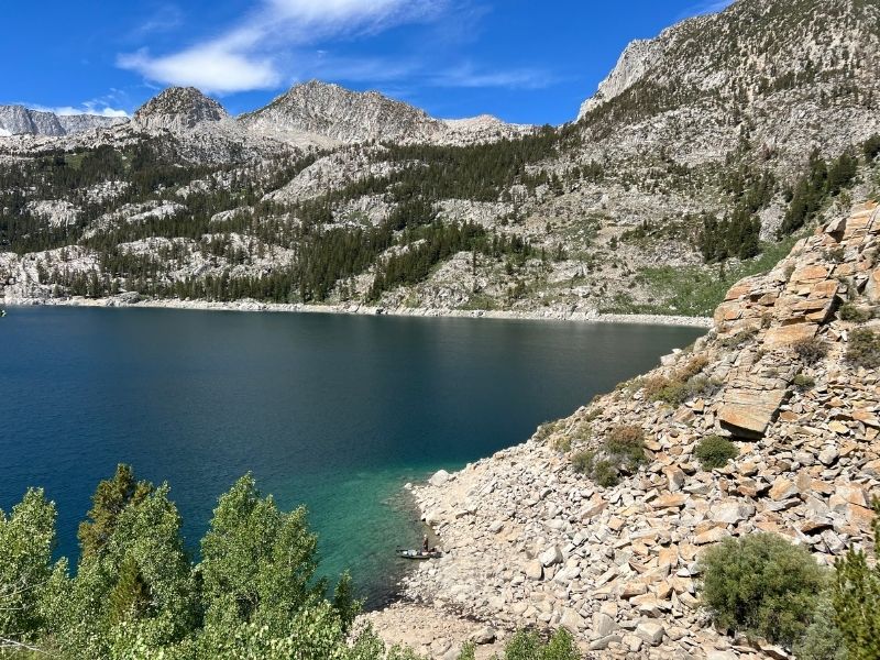 south lake in bishop
