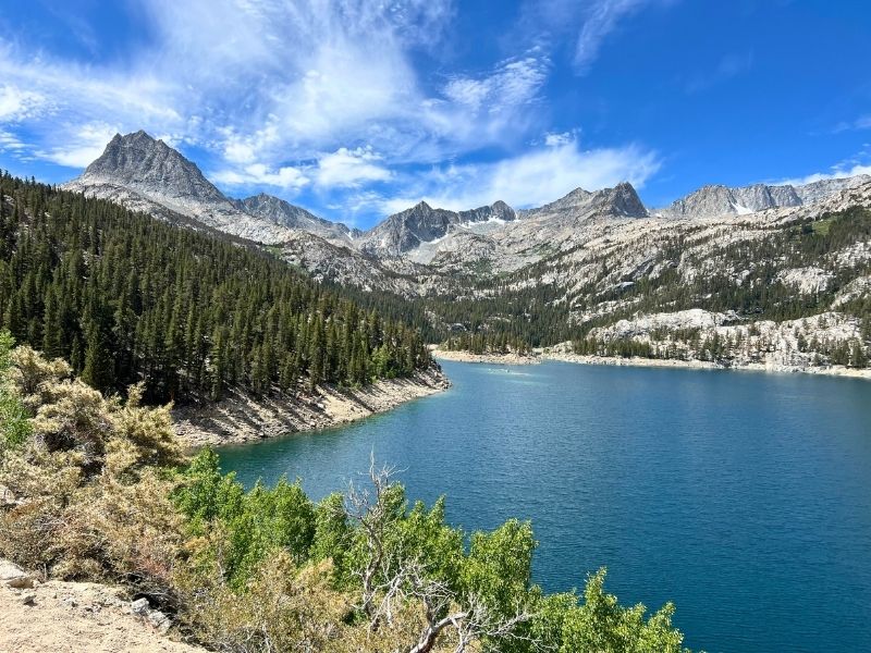 south lake hike in bishop