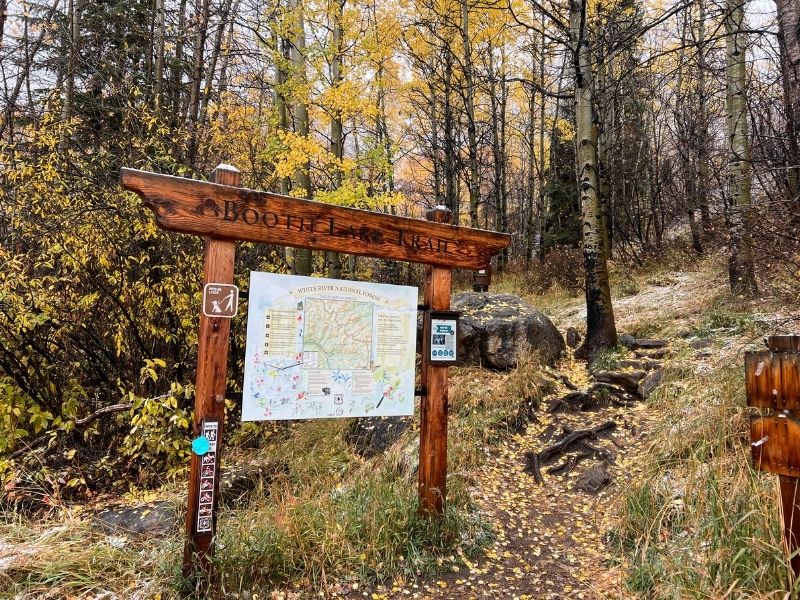 booth falls trailhead