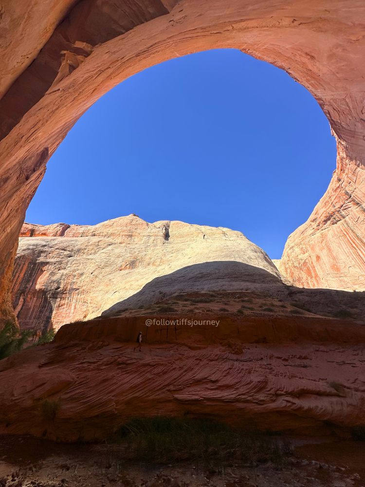 halls creek narrows slot canyon in utah