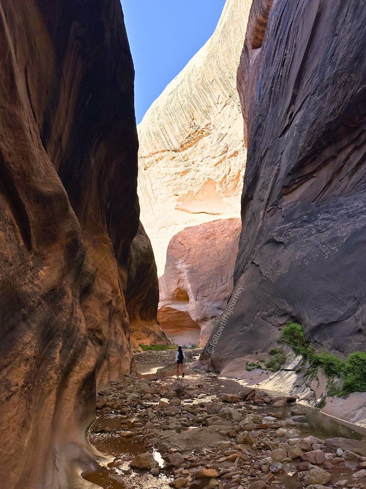 utah slot canyon hike