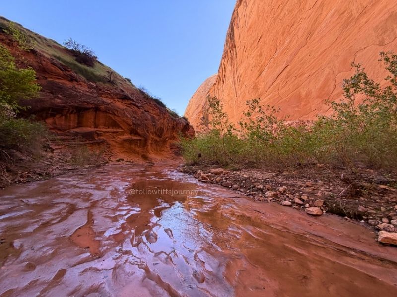 capitol reef national park slot canyon hike