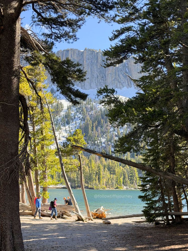 mcleod lake trail in mammoth lakes ca