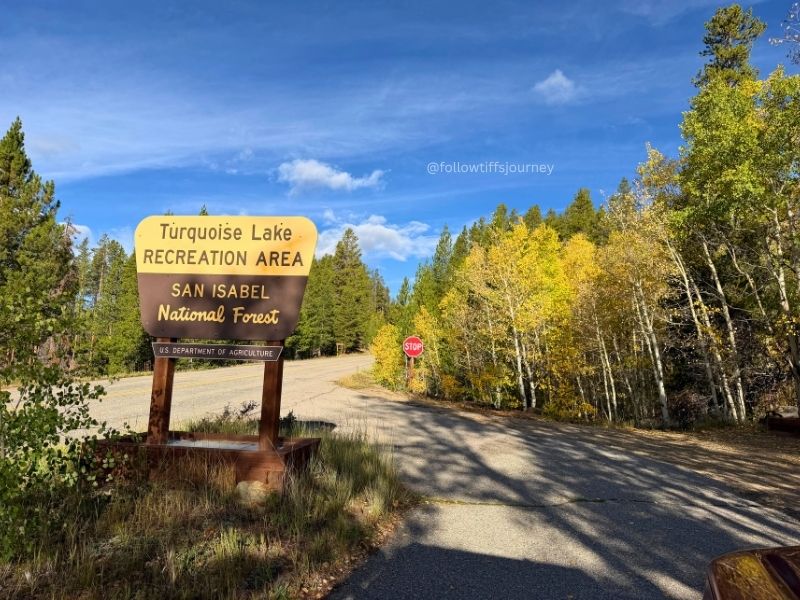 turquoise lake colorado fall colors 2026