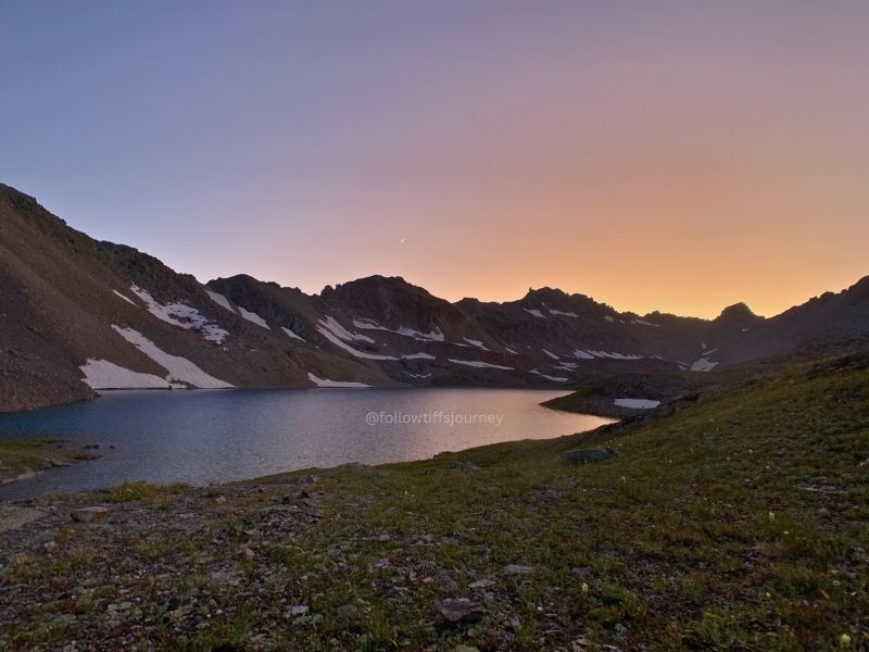 camping at columbine lake colorado