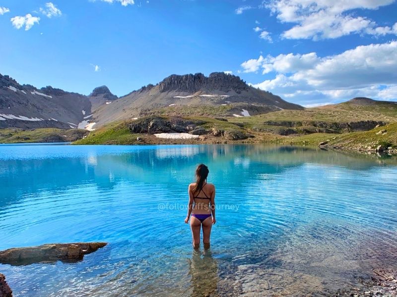 columbine lake in colorado