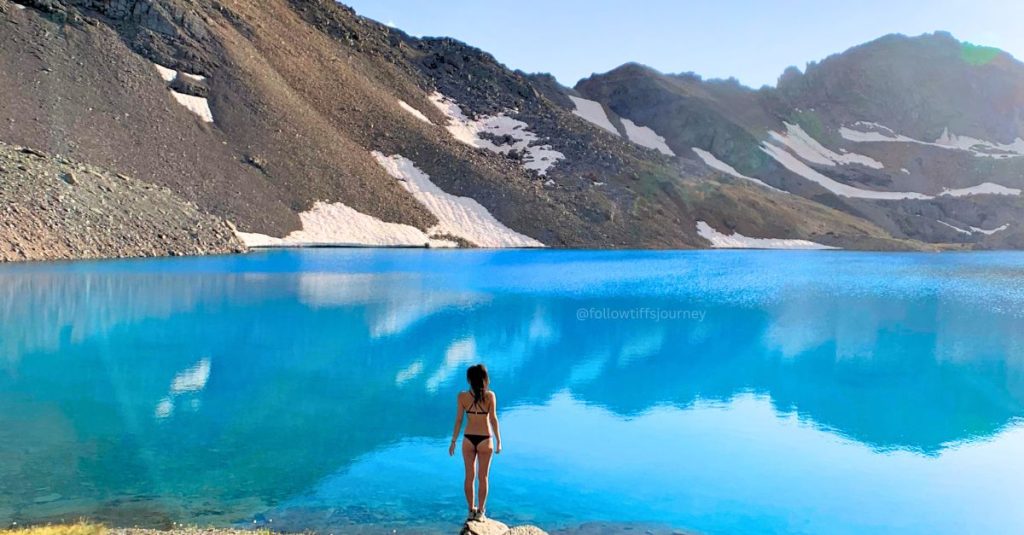 columbine lake in silverton colorado