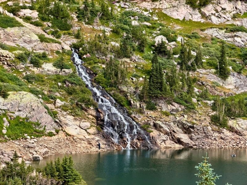 loch lomond lake waterfall colorado