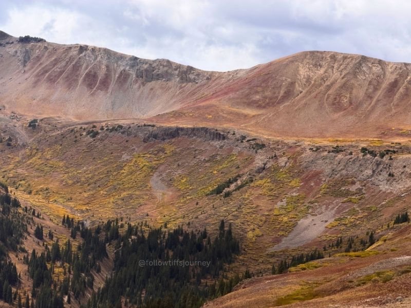independence pass co in fall