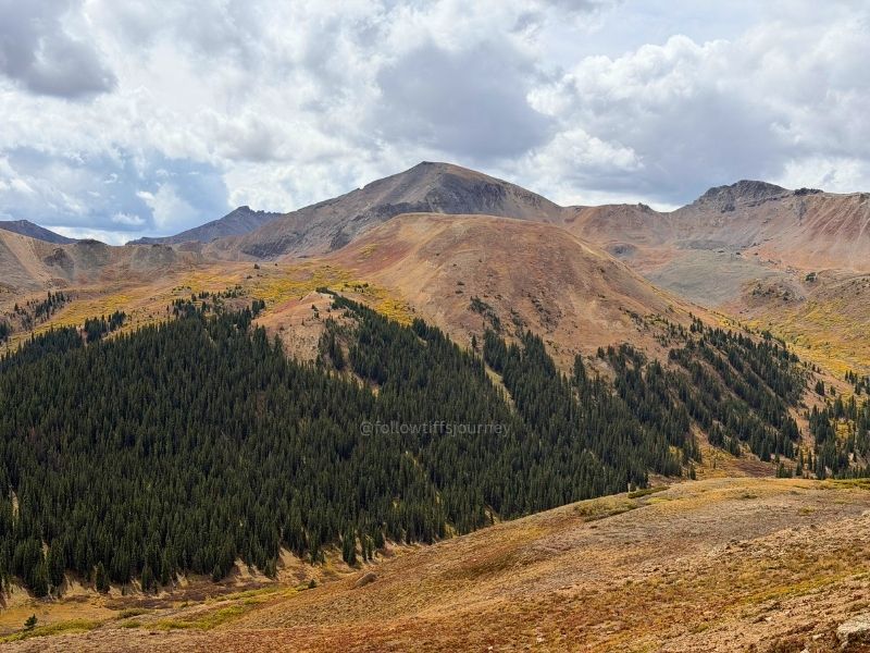 independence pass co in fall