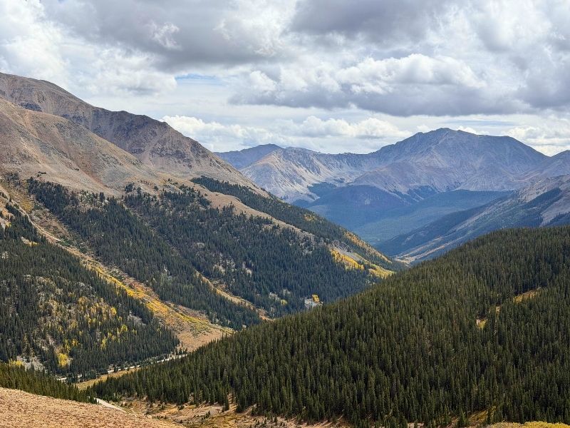 independence pass co in fall