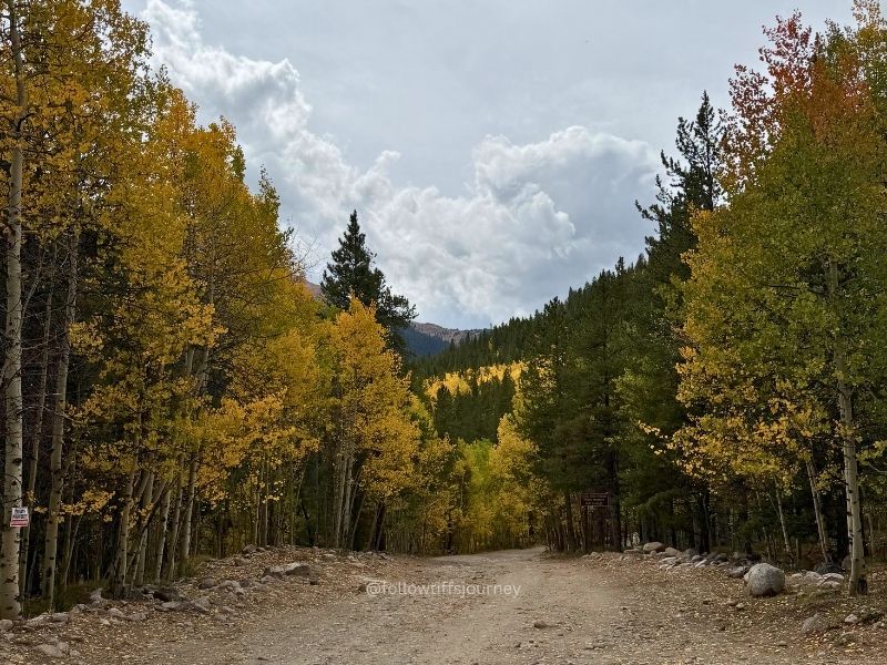 la plata trailhead in fall co