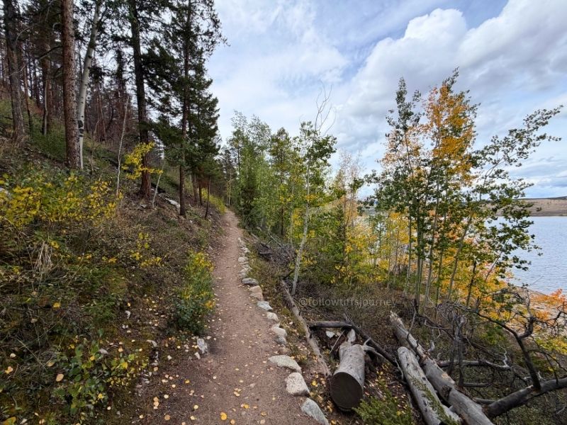 interlaken trail in twin falls buena vista colorado fall colors 2026