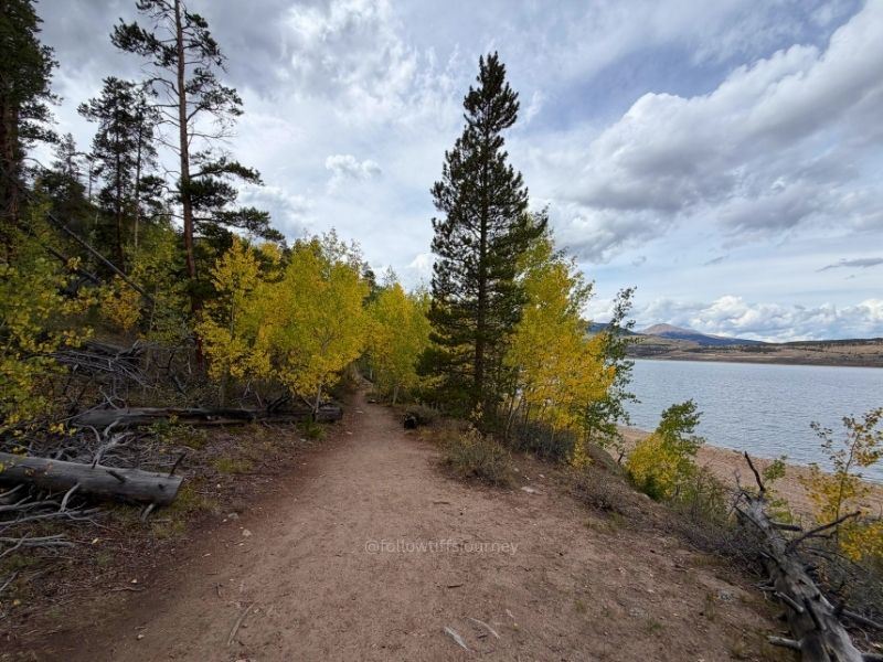 interlaken trail in twin falls buena vista colorado fall colors 2026