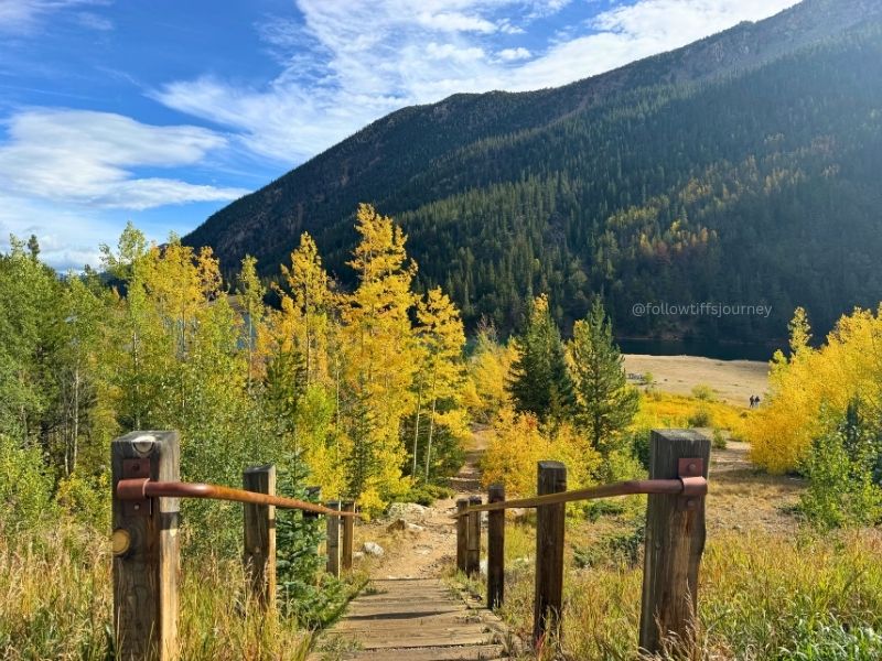 guanella pass fall colors update 2026 at clear lake