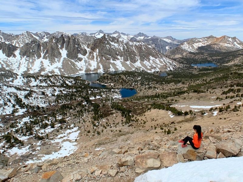 Kearsarge Pass Hike CA