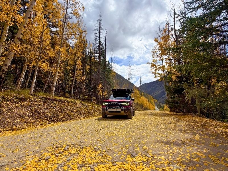 2026 best places to see fall colors in colorado right now; bronco sport