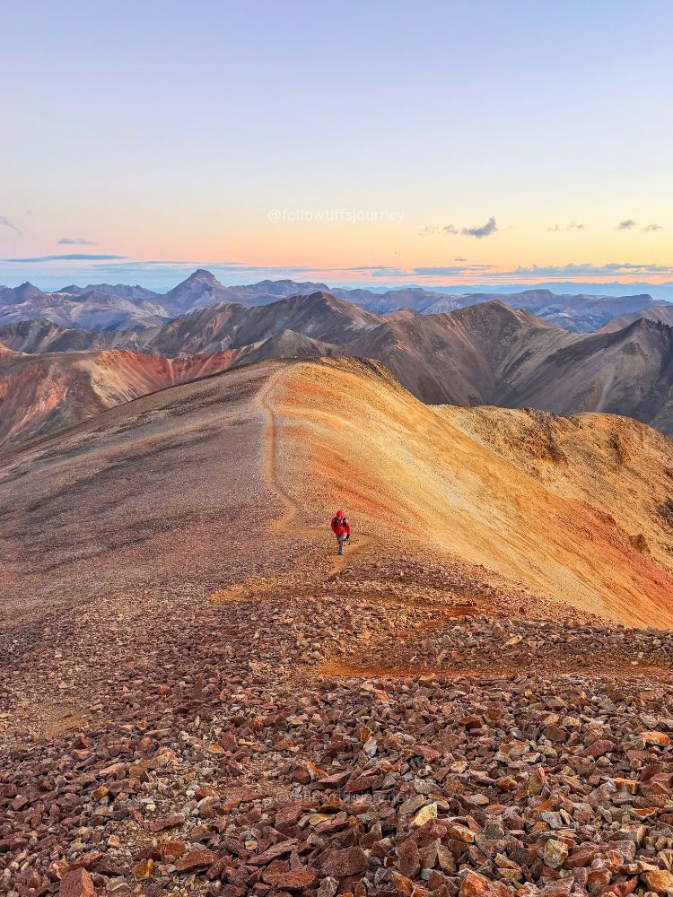 redcloud peak hike colorado 14er