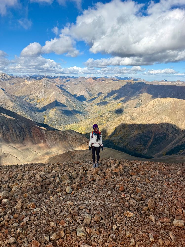 redcloud and sunshine peak colorado 14ers hike