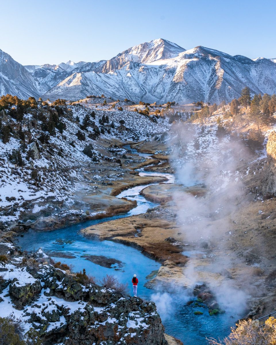 Original photograph of Hot Creek Geological Site, Mammoth Lakes, California